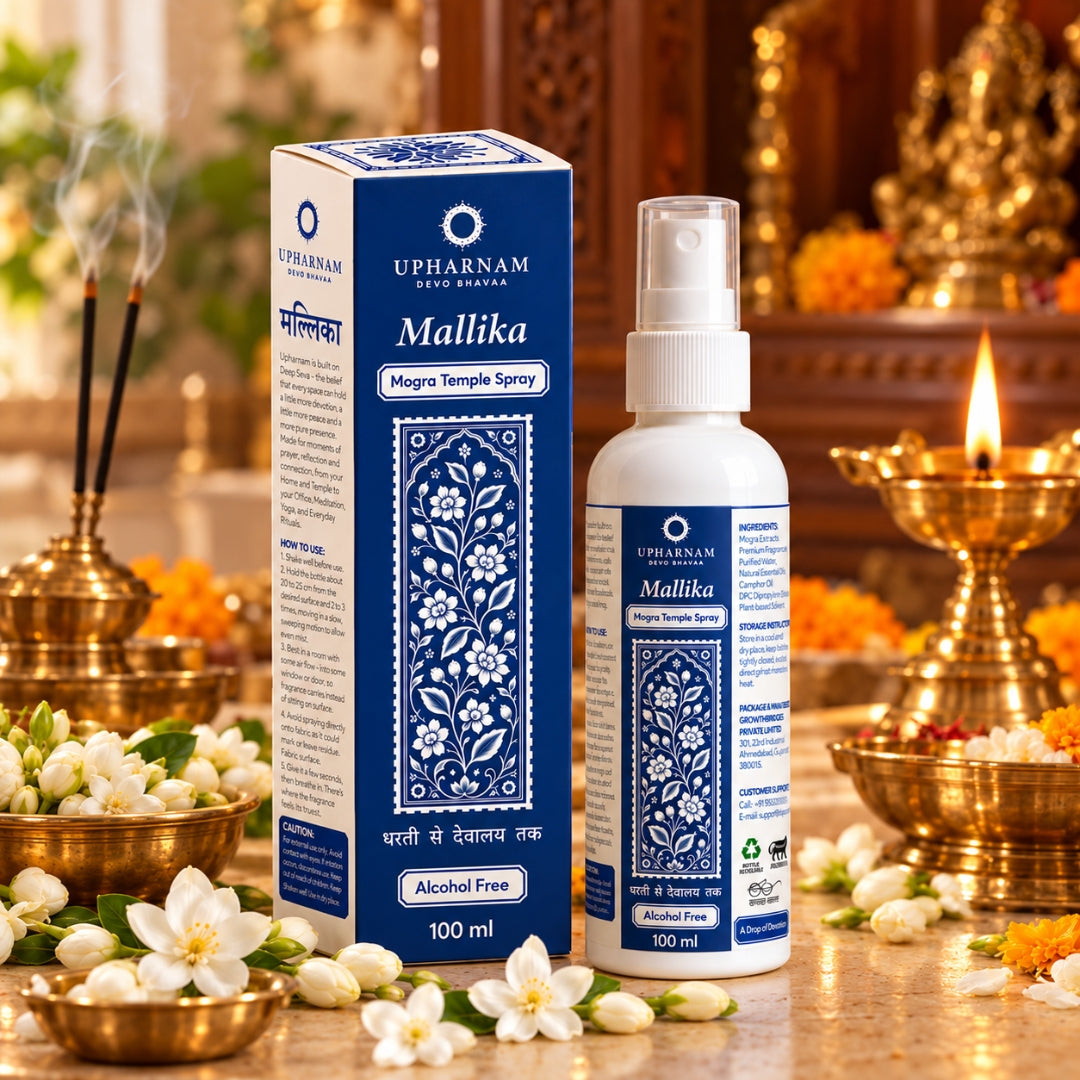 Mallika – Mogra Temple Spray | Pooja Fragrance | 100 ml