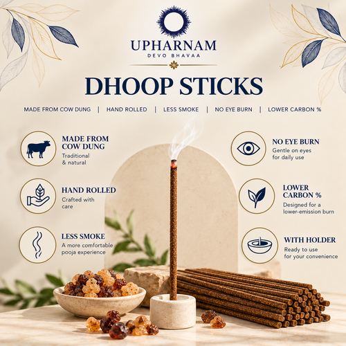 Jasmine Dhoop Sticks | 40 Sticks with Holder
